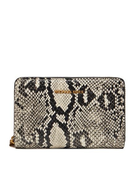 MICHAEL Michael Kors Portfel Bryant 32T5AYTD0L Beżowy. Brązowe portfele MICHAEL Michael Kors, bez wzorów, ze skóry. Za 449.99 zł.