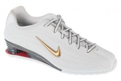 Buty sportowe Sneakersy damskie, Shox Z. Białe buty treningowe Nike, bez wzorów, z materiału, przed kostkę, bez zapięcia, trekkingowe. Za 459.99 zł.