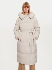 Hetregó Kurtka puchowa Valery 8N691 Beżowy Loose Fit. Brązowe kurtki HETREGO, bez wzorów, z puchu, bez kaptura. Za 1,649.00 zł.