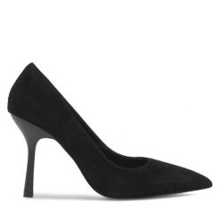 Szpilki Sergio Bardi. Czarne szpilki Sergio Bardi, bez wzorów, bez obcasa, na szpilce, bez zapięcia. Za 299.99 zł.