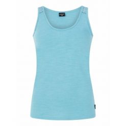 Damski tank top Protest Prtimpulse. Niebieskie topy Protest, bez wzorów, bez kołnierzyka, bez ramiączek. Za 152.50 zł.