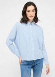 Damska Koszula Mustang Style Ruby Stripe Classic Blue Stripe 1016116 12693. Czerwone koszule Mustang, xxl, bez wzorów, bez kołnierzyka, bez ramiączek. Za 149.99 zł.