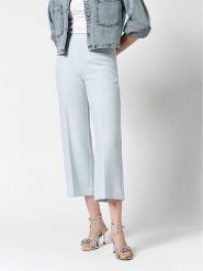 Rosner Spodnie materiałowe w kolorze błękitnym rozmiar: W46/L28. Niebieskie spodnie materiałowe Rosner, bez wzorów, z materiału. Za 208.99 zł.