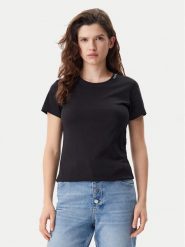 Calvin Klein Jeans T-Shirt Logo J20J225540 Czarny Regular Fit. Czarne t-shirty Calvin Klein Jeans, xl, bez wzorów, z bawełny, bez kołnierzyka, bez ramiączek. Za 109.99 zł.