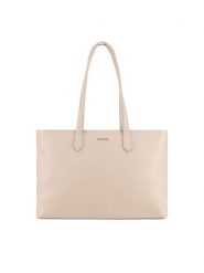 Lasocki Torebka LSK-M-023-07 Beżowy. Brązowe shopper bag Lasocki, bez wzorów, z tworzywa sztucznego, bez dodatków. Za 149.99 zł.