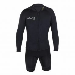 Kurtka neoprenowa WILD Superstretch 3 mm. Czarne kurtki AGAMA, xl, bez wzorów, z materiału, sportowe, bez kaptura. Za 295.51 zł.