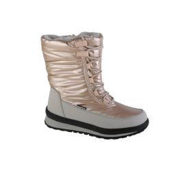 Damskie buty zimowe CMP Harma. Brązowe buty trekkingowe CMP, bez wzorów, z materiału, bez zapięcia, trekkingowe. Za 299.99 zł.