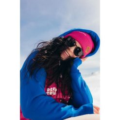 Bluza outdoorowa z kapturem damska DEEP TRIP Molly softshell. Niebieskie bluzy DEEP TRIP, m, bez wzorów, z softshellu, sportowe, bez ramiączek, z kapturem. Za 499.00 zł.