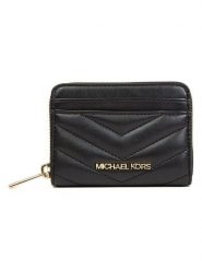 Michael Kors Portfel w kolorze czarnym - 12 x 9 x 2 cm rozmiar: onesize. Czarne portfele Michael Kors, bez wzorów, z materiału. Za 369.84 zł.