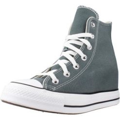Buty CONVERSE CHUCK TAYLOR ALL STAR WEDGE Szary. Szare buty sportowe lifestyle Converse, bez wzorów, z tkaniny, bez zapięcia. Za 368.99 zł.