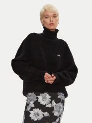 ROTATE Golf Drandy 113128100 Czarny Regular Fit. Czarne swetry ROTATE, bez wzorów, z syntetyku, bez ramiączek. Za 699.99 zł.