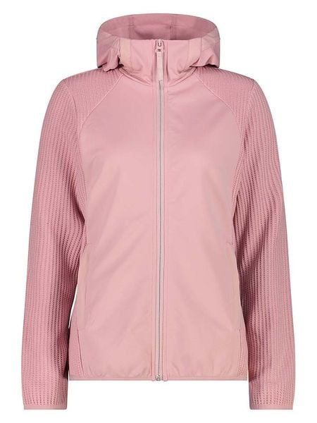 CMP Kurtka polarowa w kolorze jasnoróżowym rozmiar: 44. Różowe kurtki CMP, s, bez wzorów, z materiału, bez kaptura. Za 122.38 zł.