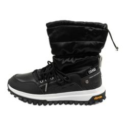 Buty śniegowce Colmar Warmer Plain 165 czarne. Czarne śniegowce bez wzorów, z gumy, przed kolano, bez zapięcia. Za 518.78 zł.