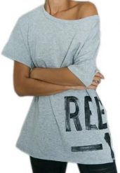 Koszulka Reebok Faves B45986 r.XS. Szare t-shirty sportowe Reebok, xs, bez wzorów, z bawełny, bez ramiączek. Za 69.00 zł.