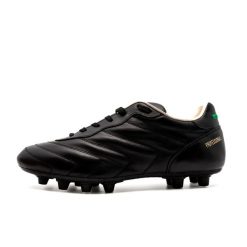Buty Piłkarskie Ryal Professional Fg Dorosłych. Czarne buty treningowe RYAL, bez wzorów, z gumy, bez zapięcia, do piłki nożnej. Za 540.99 zł.