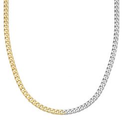 Glanzstücke München Naszyjnik z Srebra Sterling w bicolor Naszyjniki 1 ct Damski. Szare naszyjniki Glanzstücke München, z materiału, srebrne. Za 560.99 zł.