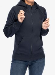 Bluza z zamkiem damska Didriksons Ven Full Zip. Niebieskie bluzy Didriksons, l, bez wzorów, z bawełny, bez kaptura. Za 369.00 zł.