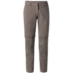 Spodnie damskie VAUDE Farley Stretch ZO II. Czarne spodnie narciarskie Vaude, bez wzorów, z elastanu, narciarskie. Za 529.90 zł.