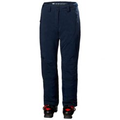 Spodnie narciarskie dla kobiet Helly Hansen Alphelia 2.0. Niebieskie spodnie narciarskie Helly Hansen, bez wzorów, narciarskie. W wyprzedaży za 880.05 zł.
