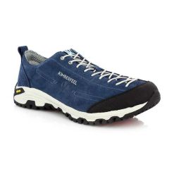 Buty trekkingowe Kimberfeel Chogori 2. Niebieskie buty trekkingowe Kimberfeel, bez wzorów, z materiału, bez zapięcia, trekkingowe. Za 409.99 zł.