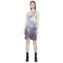 Desigual Kamizelka Damska Kamizelka Ohio Navy 18Wwvk88 5000 (Rozmiar L). Spódnice marki Desigual. W wyprzedaży za 227.00 zł.