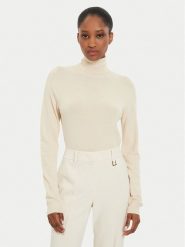 Kontatto Golf 3M0124 Beżowy Regular Fit. Brązowe swetry Kontatto, m, bez wzorów, z syntetyku, bez ramiączek. Za 179.99 zł.
