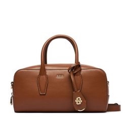 Torebka BOSS. Brązowe torebki klasyczne Boss, bez wzorów, klasyczne, bez dodatków. Za 1,089.00 zł.