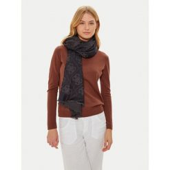 Chusta Guess. Czarne chusty Guess, z aplikacjami. Za 199.99 zł.