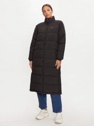 Tommy Jeans Kurtka zimowa DW0DW19918 Czarny Regular Fit. Czarne kurtki Tommy Jeans, na zimę, l, bez wzorów, z jeansu, bez kaptura. Za 1,199.00 zł.