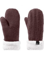 Jack Wolfskin Rękawiczki "Highloft" w kolorze brązowym rozmiar: S. Brązowe rękawiczki Jack Wolfskin, bez wzorów, z materiału. Za 114.17 zł.