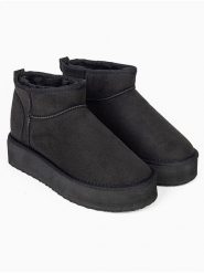 ISLAND BOOT Botki "Miley" w kolorze czarnym rozmiar: 38. Czarne botki Island Boot, bez wzorów, bez obcasa, bez zapięcia. Za 136.13 zł.