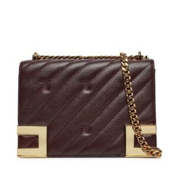 Torebka Elisabetta Franchi. Czerwone kopertówki Elisabetta Franchi, bez wzorów, wizytowe, bez dodatków. Za 1,399.00 zł.