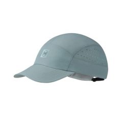 Czapka do biegania Buff Speed Cap. Niebieskie czapki z daszkiem Buff, bez wzorów, z nylonu. Za 137.49 zł.