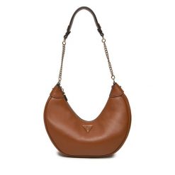Torebka Guess. Brązowe torebki klasyczne Guess, z aplikacjami, klasyczne, bez dodatków. Za 349.99 zł.