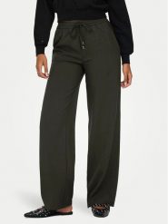 ONLY Spodnie materiałowe Ginny 15331492 Brązowy Wide Leg. Brązowe spodnie materiałowe ONLY, bez wzorów, z materiału. Za 79.99 zł.