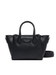 Emporio Armani Torebka EW002328 AF17799 Czarny. Czarne torebki klasyczne Emporio Armani, bez wzorów, ze skóry, bez dodatków. Za 1,464.00 zł.