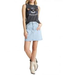 LEE A LINE ZIP SKIRT DAMSKA SPÓDNICA JEANSOWA L38FGGQB 112108151. Spódnice Lee, l, bez wzorów, z jeansu. Za 179.99 zł.