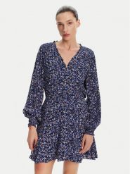 Pepe Jeans Sukienka codzienna Anna PL953639 Niebieski Regular Fit. Niebieskie sukienki Pepe Jeans, na co dzień, m, bez wzorów, z jeansu, bez kołnierzyka, bez ramiączek, proste. Za 279.99 zł.