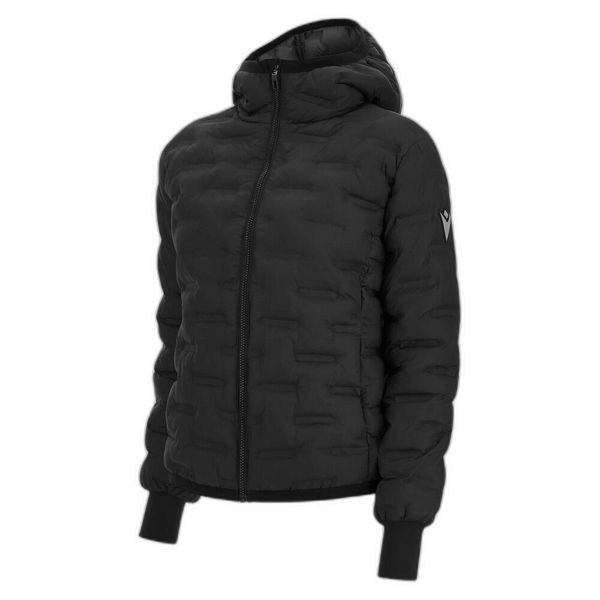 Damska kurtka z kapturem Macron Athleisure FCC Cortina. Czarne kurtki Macron, l, bez wzorów, z lycry, z kapturem. Za 529.00 zł.