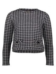 More & More Bluza w kolorze czarno-białym rozmiar: 44. Czarne bluzy More & More, bez wzorów, bez ramiączek, bez kaptura. Za 86.99 zł.