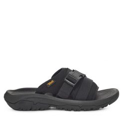 Klapki Teva. Brązowe klapki Teva, bez wzorów, sportowe, bez obcasa, bez zapięcia. Za 199.99 zł.