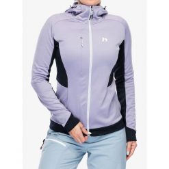 Bluza polarowa damska Hannah Nela Hoody. Fioletowe bluzy bez kaptura Hannah, na zimę, m, bez wzorów, z polaru, bez kaptura, narciarskie. Za 249.99 zł.