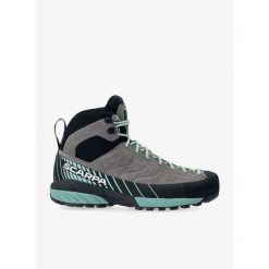 Buty podejściowe damskie Scarpa Mescalito Mid GTX. Szare buty trekkingowe Scarpa, bez zapięcia. Za 837.99 zł.