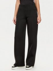 Calvin Klein Spodnie materiałowe K20K207947 Czarny Relaxed Fit. Czarne spodnie materiałowe Calvin Klein, bez wzorów, z materiału. Za 379.99 zł.