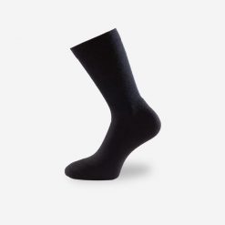 Skarpetki rowerowe Van Rysel 500 zimowe. Czarne skarpetki VAN RYSEL, bez wzorów, z elastanu. Za 34.99 zł.