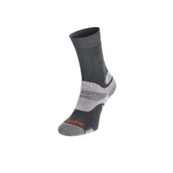 Skarpety trekkingowe Bridgedale Hike Mid Merino P Boot. Szare skarpetki Bridgedale, bez wzorów. Za 98.99 zł.