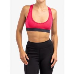 Biustonosz termoaktywny Sensor Merino DF Bra. Czerwone bielizna termoaktywna damska Sensor, bez wzorów. Za 113.99 zł.