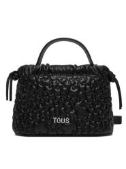 TOUS Torebka Puffy_Bear 2002188151 Czarny. Czarne torebki klasyczne tous, bez wzorów, ze skóry, bez dodatków. Za 539.99 zł.