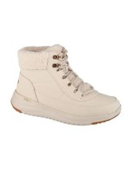 Skechers Śniegowce 144756-NAT Beżowy. Brązowe śniegowce Skechers, bez wzorów, bez zapięcia. Za 429.99 zł.