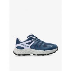 Buty trailowe damskie Inov-8 Trailtalon. Niebieskie buty do biegania Inov-8, bez wzorów, bez zapięcia, do biegania. Za 392.99 zł.